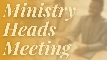 Ministry Heads Meeting at From The Heart of Atlanta